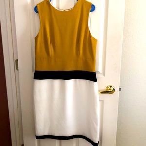 Color Block Dress Sz 14